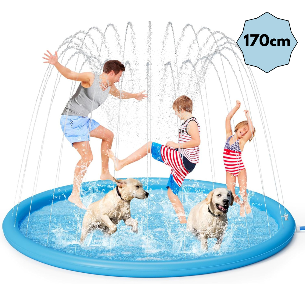 CoolSplash™ – Safe & Fun Splash Pad for Dogs and Kids